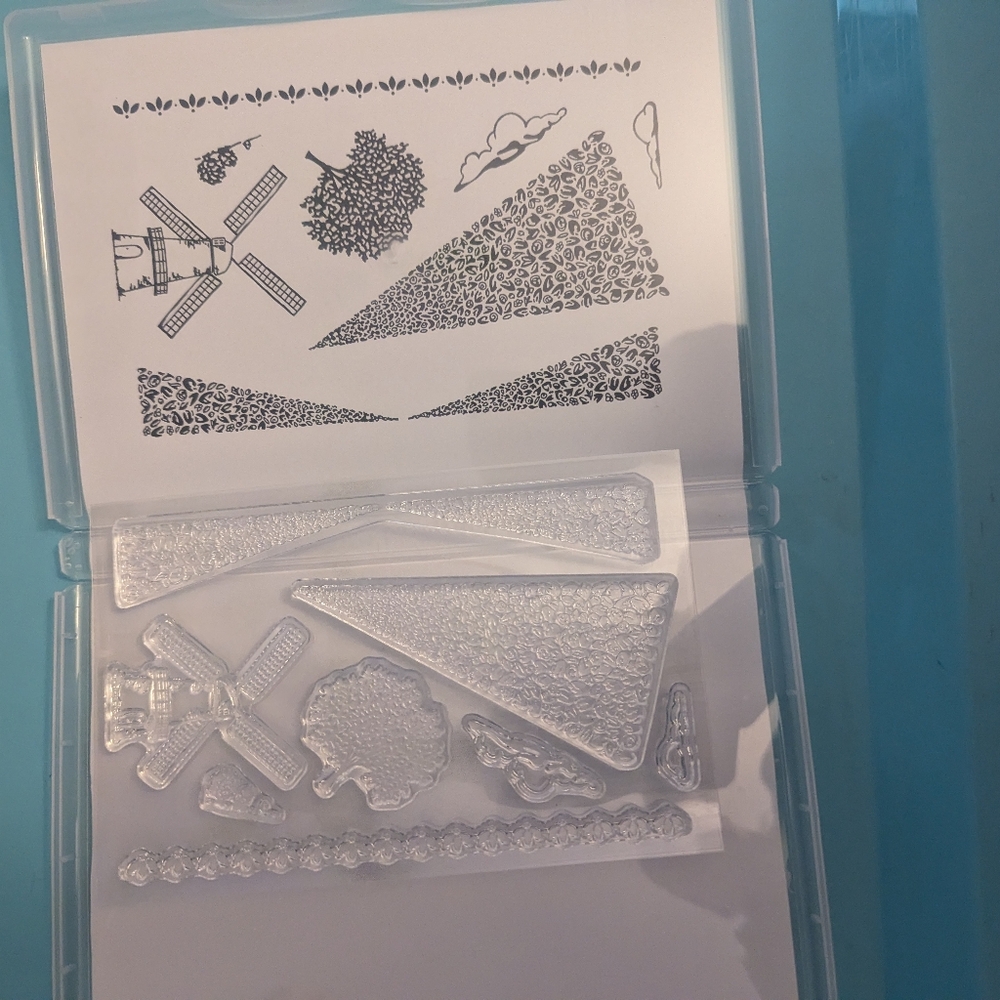 Stampin' Up Tulip Fields stamp set and dies